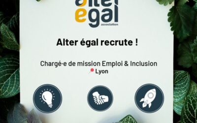 Alter égal recrute un·e Chargé·e de mission Emploi & Inclusion